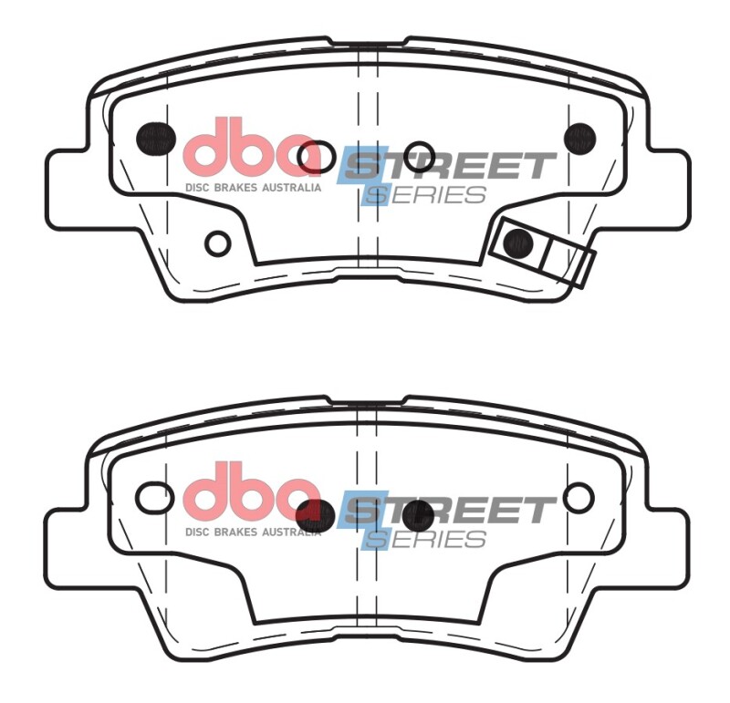 DBA 13-14 Chrysler 200 (340mm Front Rotor) Street Series Front Brake Pads
