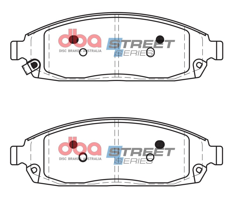 DBA 06-10 Jeep Commander Street Series Front Brake Pads