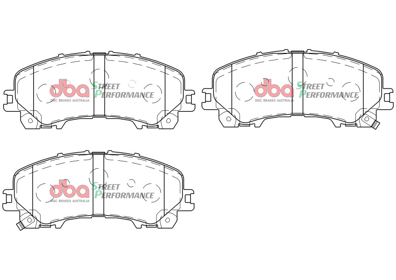 DBA 14-19 Infiniti Q50 (Base & Premium Incl Hybrid) SP Performance Front Brake Pads