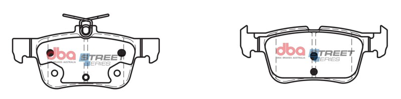 DBA 17-19 Ford Escape AWD Street Series Front Brake Pads