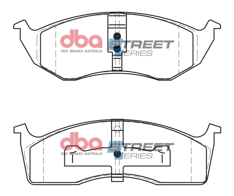 DBA 93-97 Chrysler Concorde Street Series Front Brake Pads