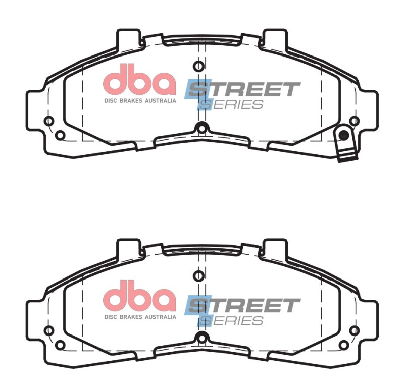 DBA 95-01 Ford Explorer RWD Street Series Front Brake Pads