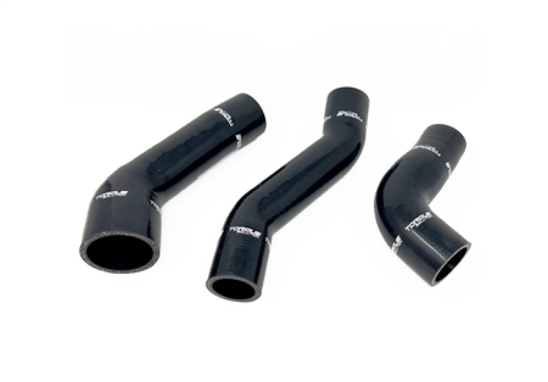Torque Solution 13-17 Hyundai Veloster 1.6L Turbo Silicone Boost Hose Kit - Black
