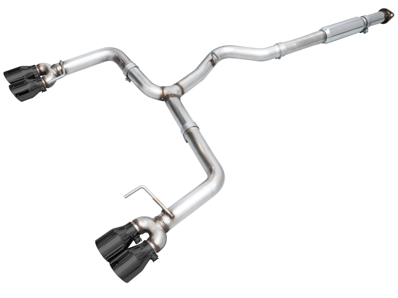 AWE Tuning 2022+ VB Subaru WRX Track Edition Exhaust - Diamond Black Tips