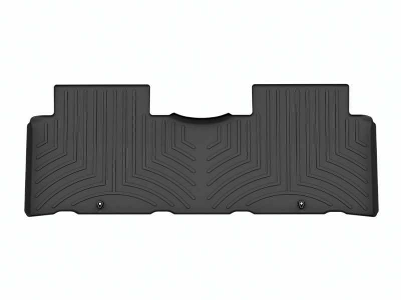 WeatherTech 22-23 Hyundai Ioniq 5 w/Fixed Center Console Rear FloorLiner - Black