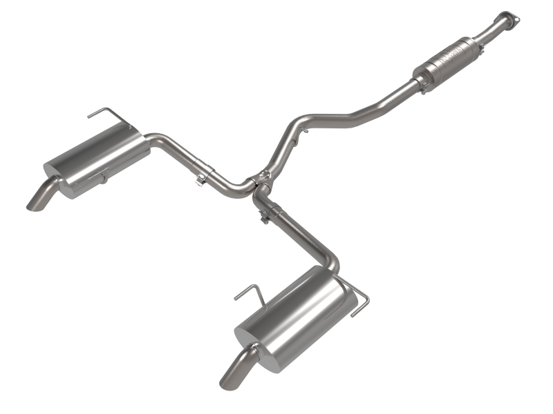 aFe Subaru Outback 20-23 H4-2.4L Takeda 2-1/2 IN to 2-1/4 IN 304 Stainless Steel Cat-Back Exhaust