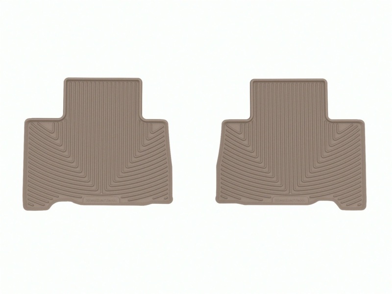 WeatherTech 15-21 Lexus NX (Incl. Hybrid) AZ10 Rear Rubber Mats - Tan