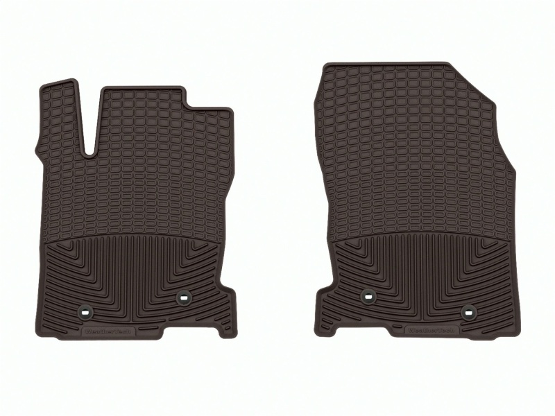 WeatherTech 15-21 Lexus NX (Incl. Hybrid) AZ10 Front Rubber Mats - Cocoa