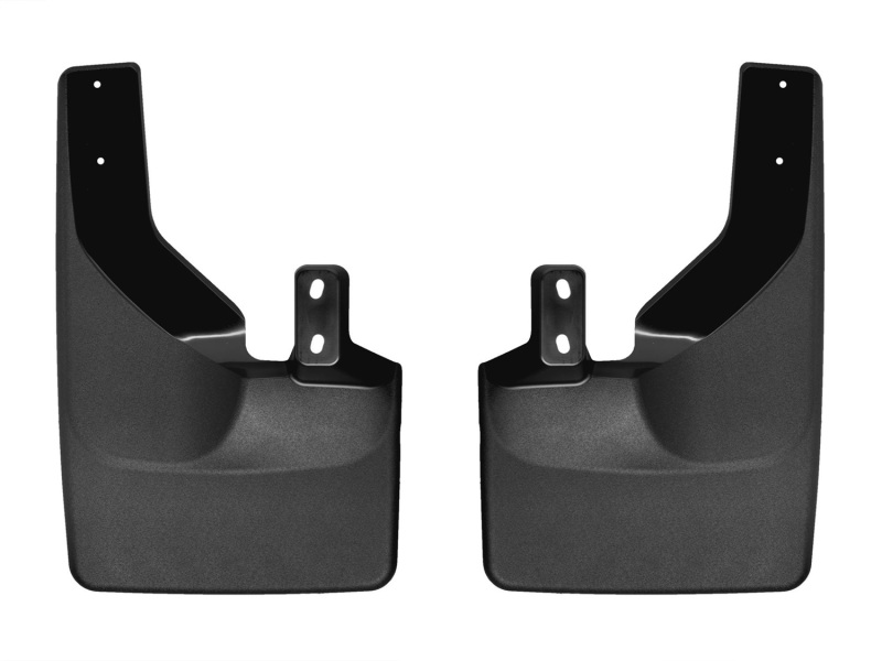 WeatherTech 21-22 Ford Bronco Rear No Drill Mudflaps - Black