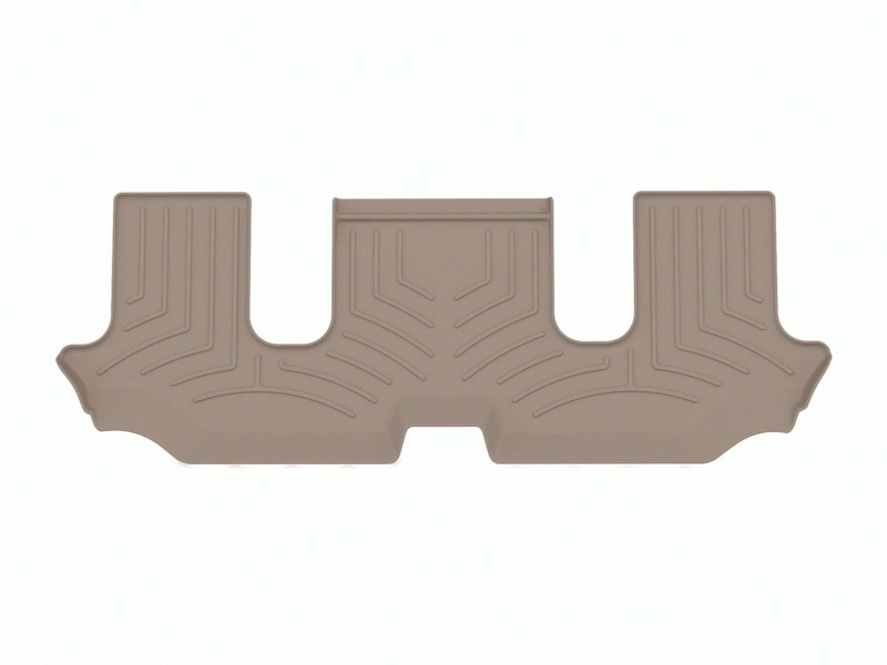 WeatherTech 19-24 VW Atlas 2nd Row Bucket Seating Rear FloorLiner HP - Tan