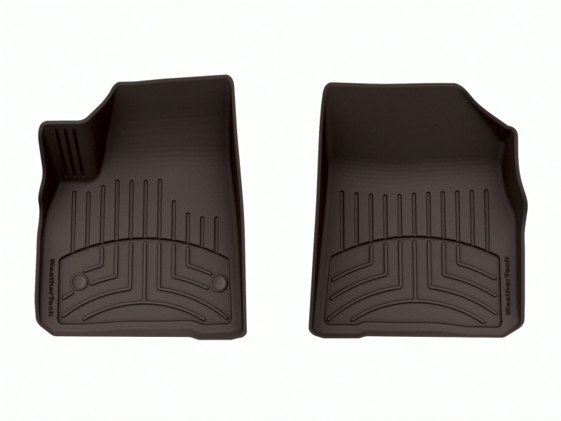 WeatherTech 17-23 Cadillac XT5 Front FloorLiner HP - Cocoa
