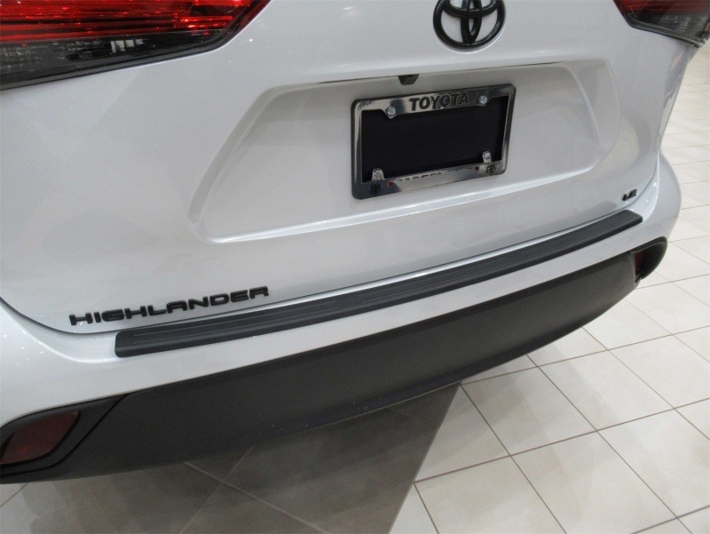 WeatherTech 20-23 Toyota Highlander BumperTopper - Black