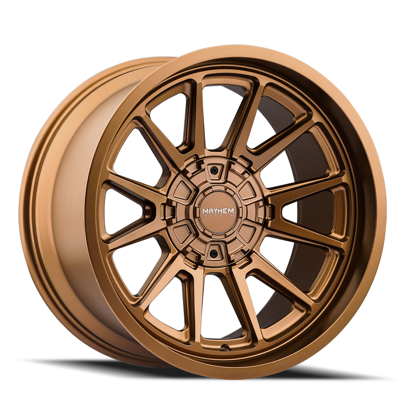 Mayhem 8116 Intrepid 20x9 / 8x165.1 BP / 0mm Offset / 125.2mm Hub Matte Bronze Wheel