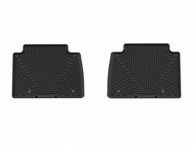 WeatherTech 11-13 Infiniti QX / 14-18 QX80 / 17-18 Nissan Armada Rear Rubber Mats - Black