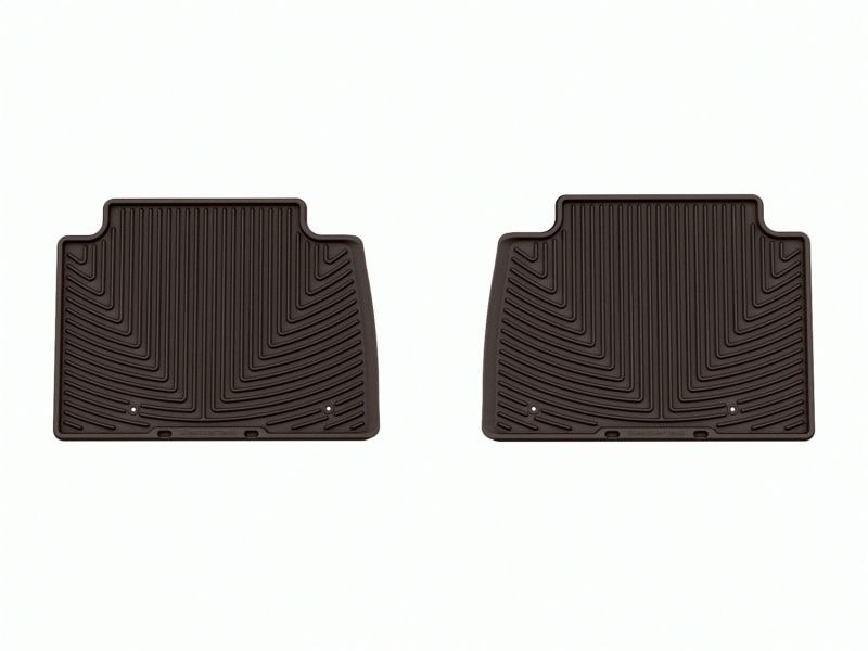 WeatherTech 11-13 Infiniti QX / 14-18 QX80 / 17-18 Nissan Armada Rear Rubber Mats - Cocoa