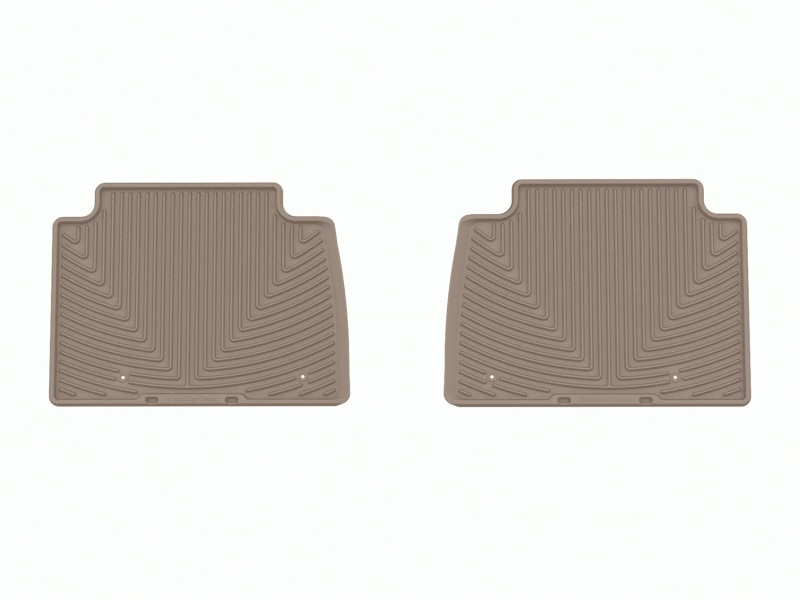 WeatherTech 11-13 Infiniti QX / 14-18 QX80 / 17-18 Nissan Armada Rear Rubber Mats - Tan