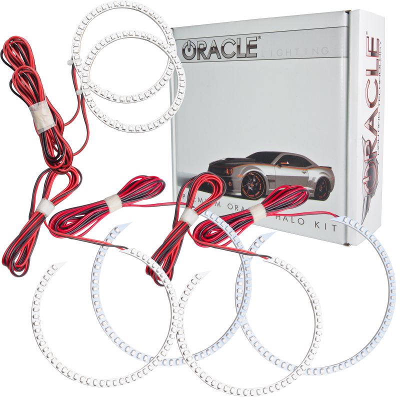 Oracle Jeep Grand Cherokee 11-13 LED Headlight Halo Kit - Red