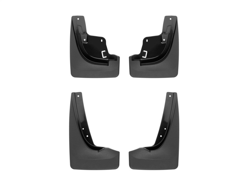 WeatherTech 11-21 Jeep Grand Cherokee No Drill Mudflaps - Black