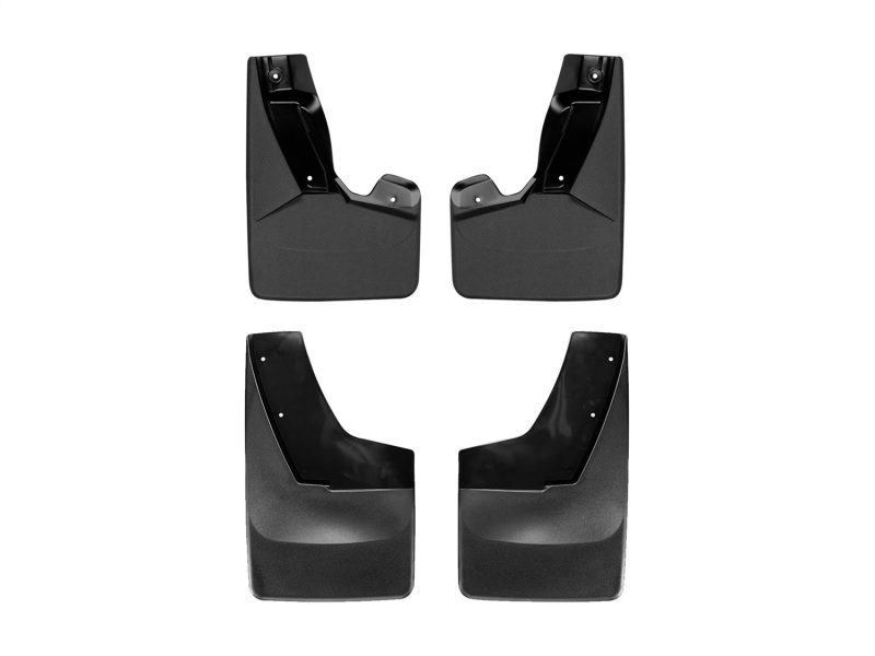 WeatherTech 15-20 Chevrolet Tahoe No Drill Mudflaps - Black