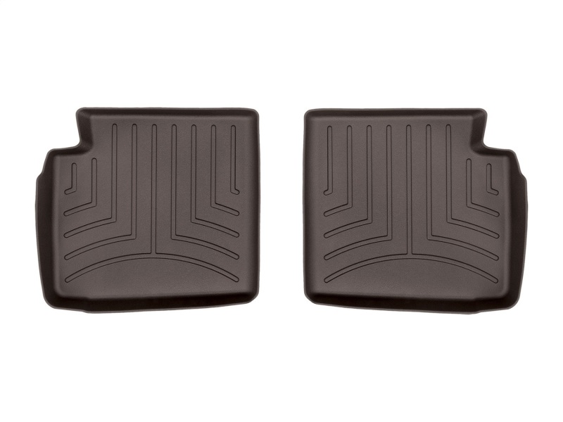 WeatherTech 14-19 Fiat 500 Rear FloorLiner - Cocoa