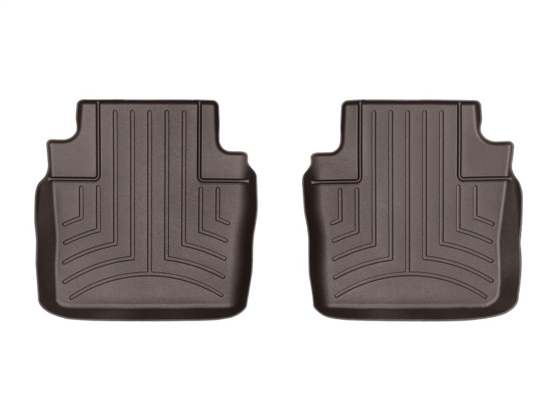 WeatherTech 2020+ Cadillac CT5 Rear FloorLiner - Cocoa