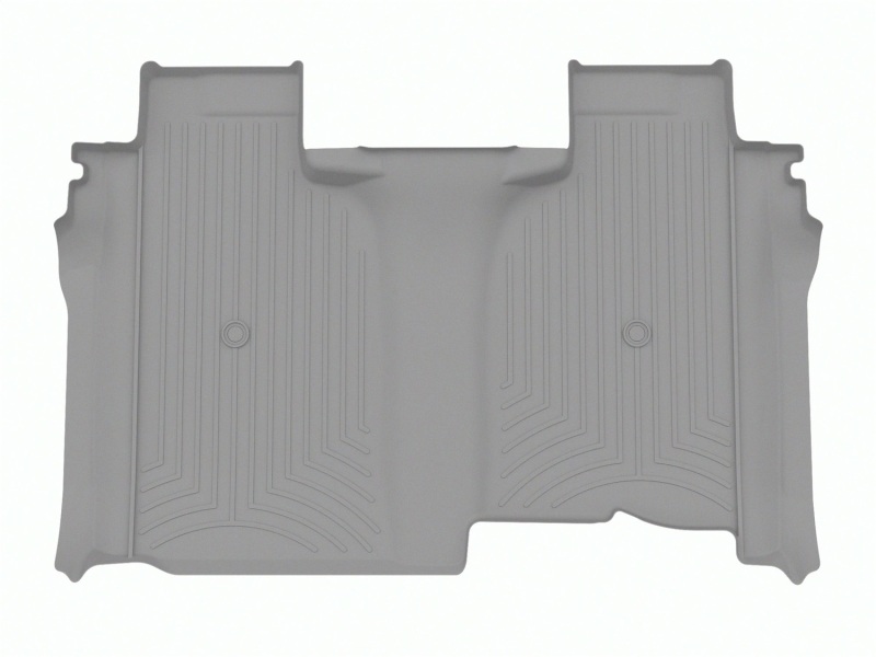 WeatherTech 2019+ Chevrolet Silverado 1500 Rear FloorLiner - Grey