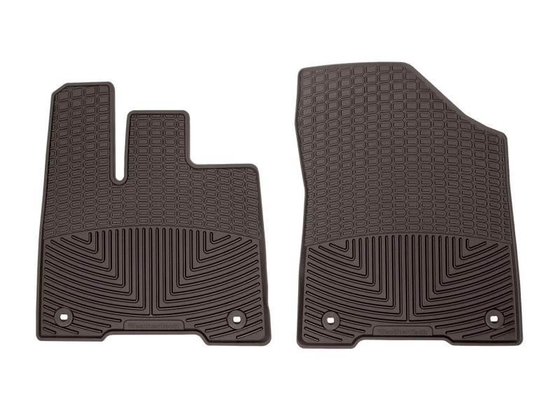 WeatherTech 2021+ Toyota Sienna Front Rubber Mats - Cocoa