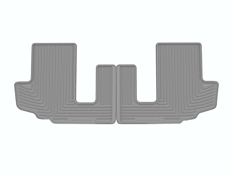 WeatherTech 2020+ Toyota Highlander Rear Rubber Mats - Grey