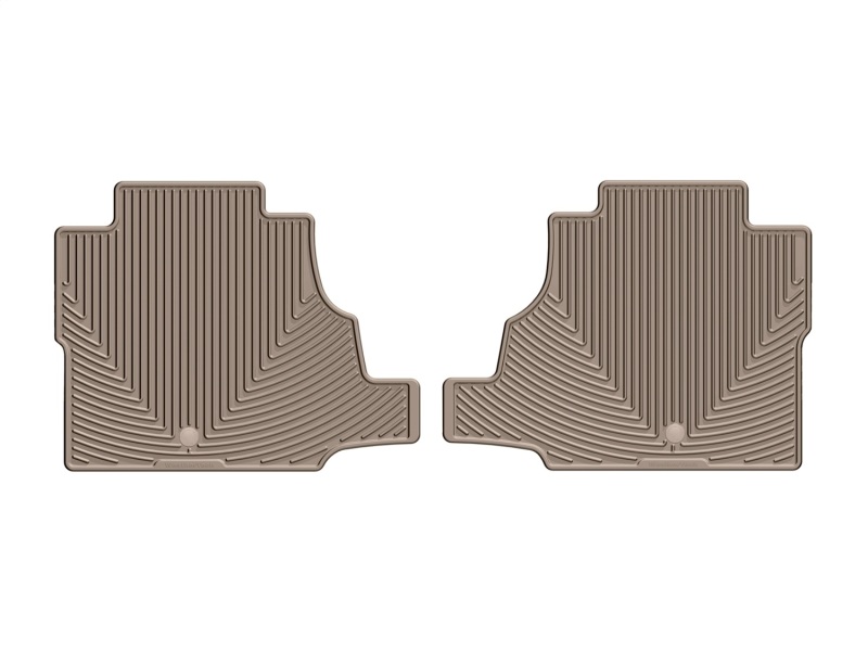 WeatherTech 2018+ Lincoln Navigator / Navigator L Rear Rubber Mats - Tan