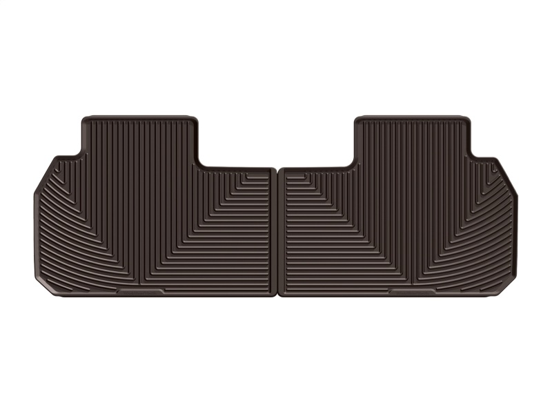 WeatherTech 2018+ Buick Enclave Rear Rubber Mats - Cocoa