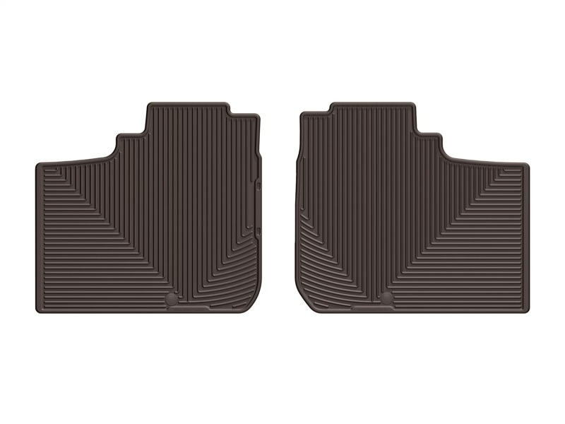 WeatherTech 2019+ Dodge Ram Truck 1500 Rear Rubber Mats - Cocoa