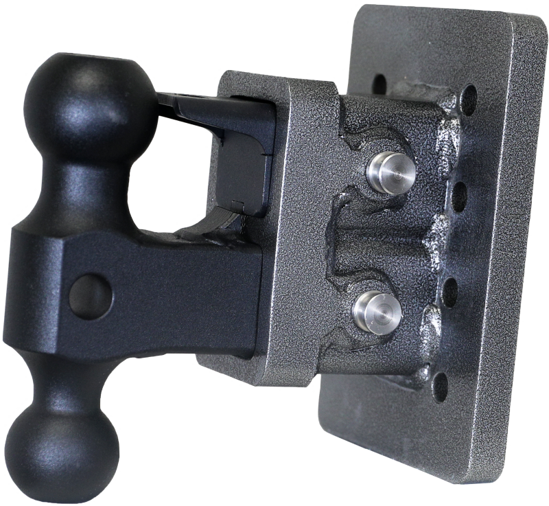 Gen-Y Mega Duty 2in Bolt-On 2.5in Drop 2K TW 16K Hitch w/GH-051 Dual-Ball/GH-032 Pintle Lock