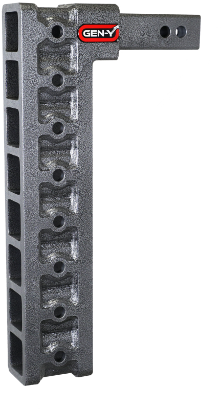 Gen-Y Mega Duty 2in Shank 17.5in Drop 1.5K TW 10K Hitch w/GH-0100 Stabilizer Kit