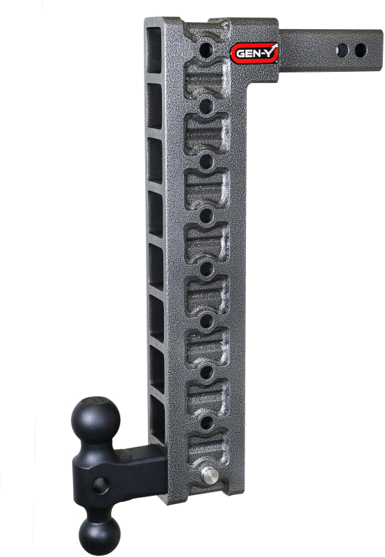 Gen-Y Mega Duty 2in Shank 20in Drop 1.5K TW 10K Hitch w/GH-031 Dual-Ball/GH-0100 Stabilizer Kit