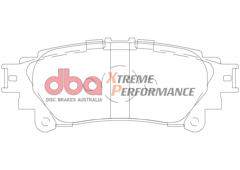 DBA 17-21 Lexus RC350 3.5L XP Performance Rear Brake Pads