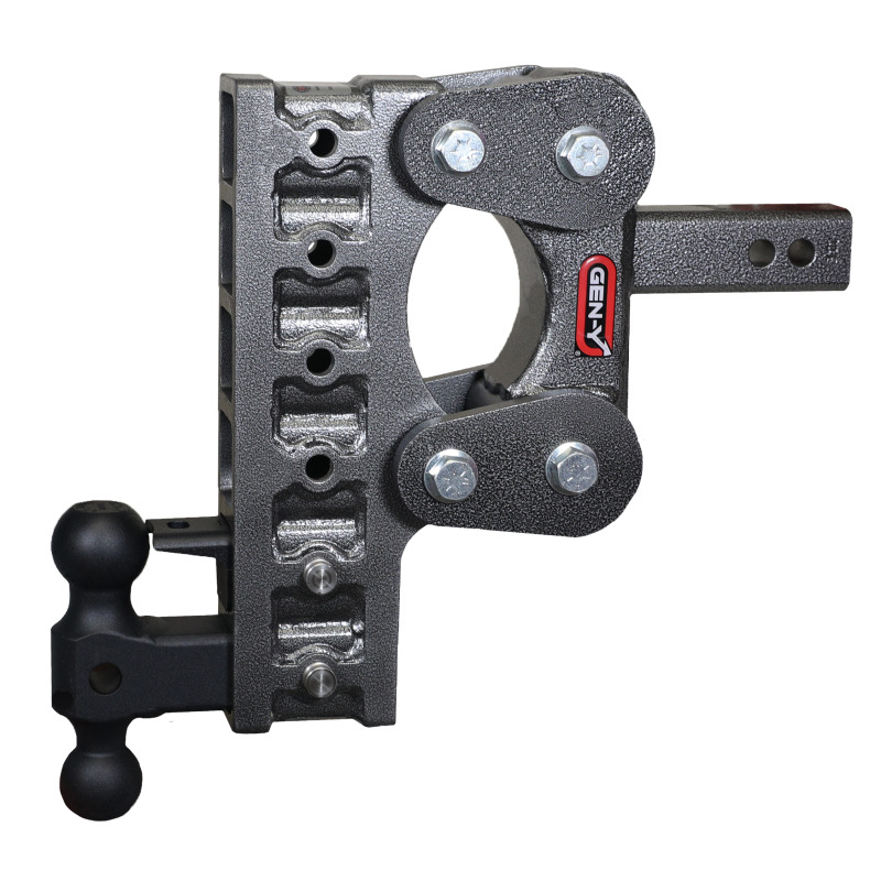 Gen-Y The Boss Torsion-Flex 2in Shank 10in Drop 10K Hitch w/GH-031 Dual-Ball/GH-032 Pintle Lock