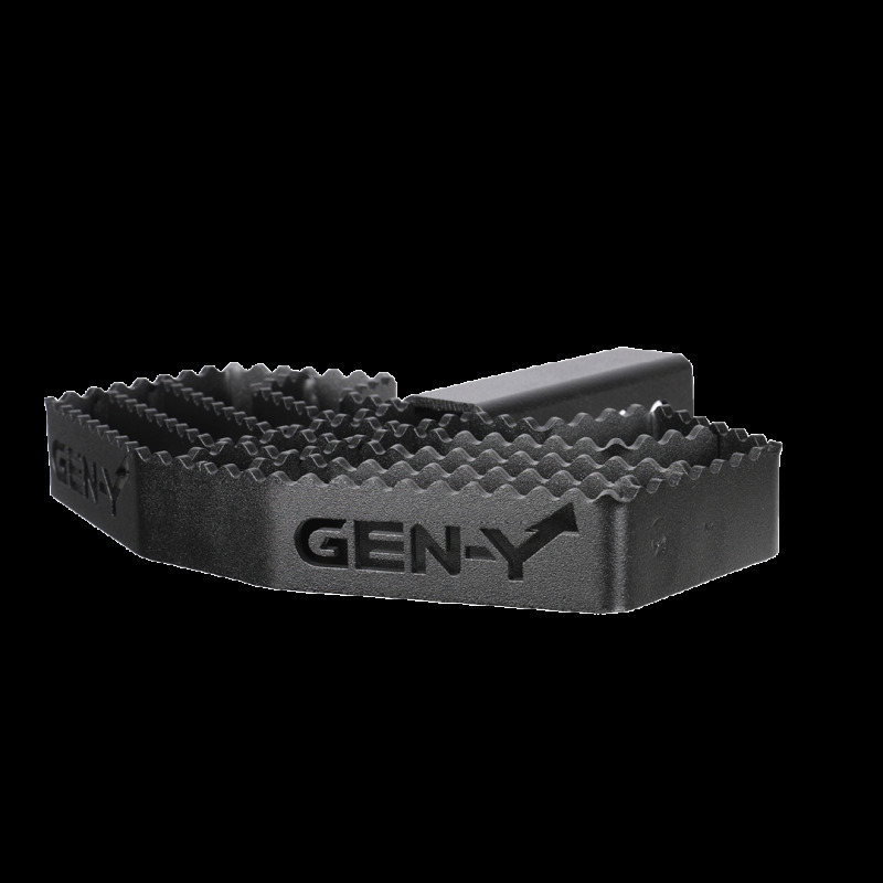 Gen-Y 2in Shank Heavy-Duty 500lb Capacity Serrated Hitch Step