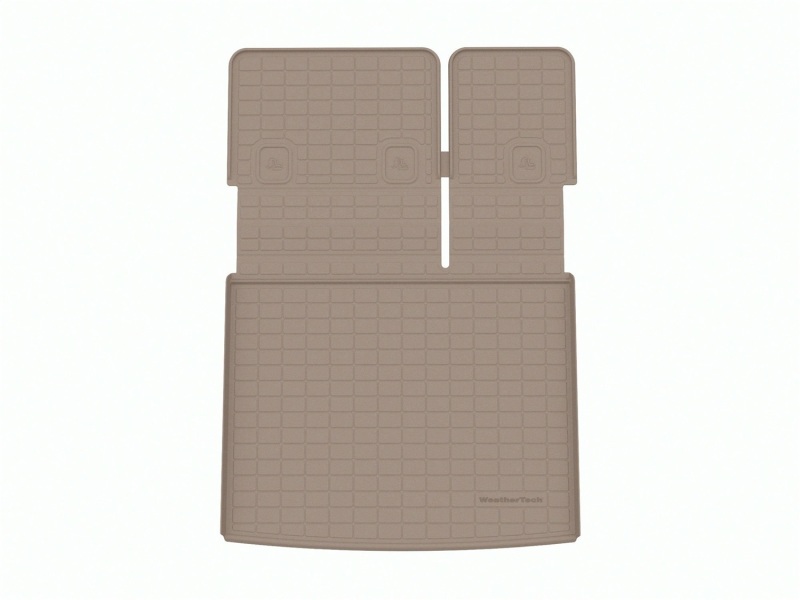 WeatherTech 19-22 Jeep Cherokee KL (w/Cargo Floor in Highest Position) Seatback Cargo Liner HP - Tan