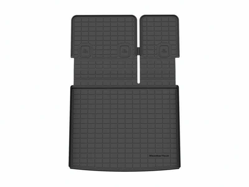 WeatherTech 19-22 Jeep Cherokee KL (w/Cargo Floor in Highest Pos) Seatback Cargo Liner HP - Black