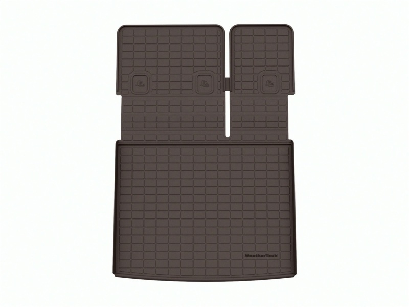 WeatherTech 19-22 Jeep Cherokee KL (w/Cargo Floor in Highest Pos) Seatback Cargo Liner HP - Cocoa