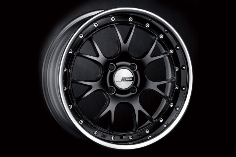 SSR Professor MS3R 17x10.5 4x100 ET+30 SL Flat Black *SPECIAL ORDER-NO RETURN/CANCELLATION*