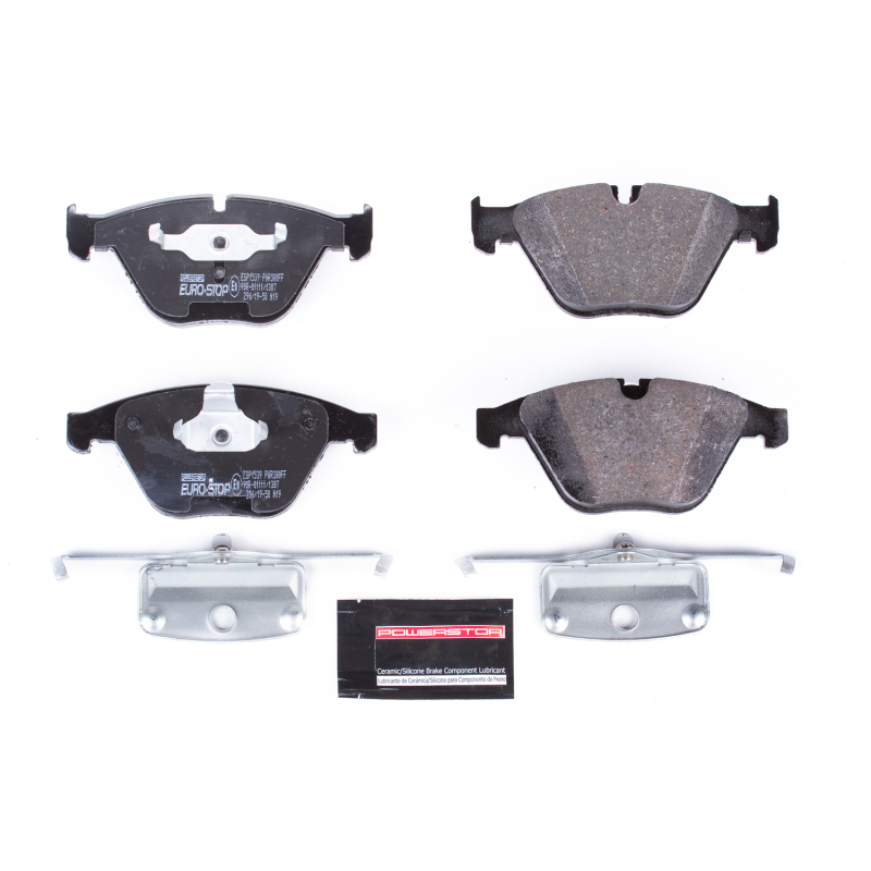 Power Stop 11-16 BMW Z4 Euro-Stop ECE-R90 Front Brake Pads
