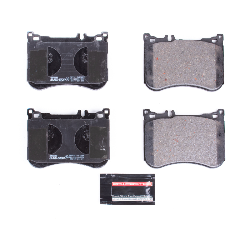 Power Stop 13-18 Mercedes-Benz SL550 Euro-Stop ECE-R90 Front Brake Pads