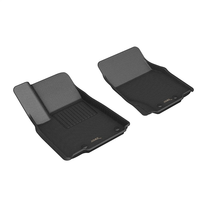 3D MAXpider 22-23 Jeep Grand Cherokee Kagu Floor Mat- Black R1