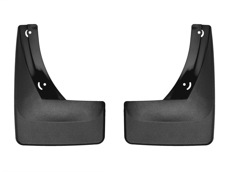 WeatherTech 18-24 Volkswagen Atlas / 20-24 Atlas Cross Sport No Drill Mudflaps - Black
