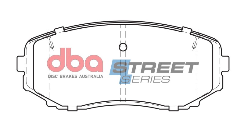 DBA 07-14 Ford Edge AWD Street Series Front Brake Pads