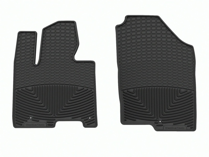 WeatherTech 22-23 Hyundai Tucson (Incl. Hybrid) / Santa Cruz Front Rubber Mats - Black