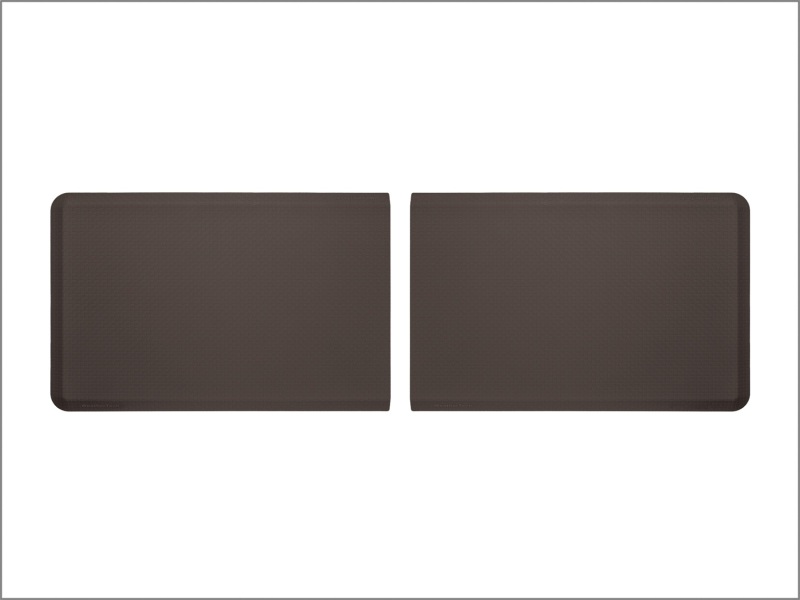 WeatherTech Comfort Mat Connect End Mat 24 x 36in. Woven (2 Qty) - Cocoa