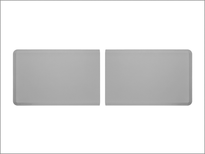 WeatherTech Comfort Mat Connect End Mat 24 x 36in. Woven (2 Qty) - Grey