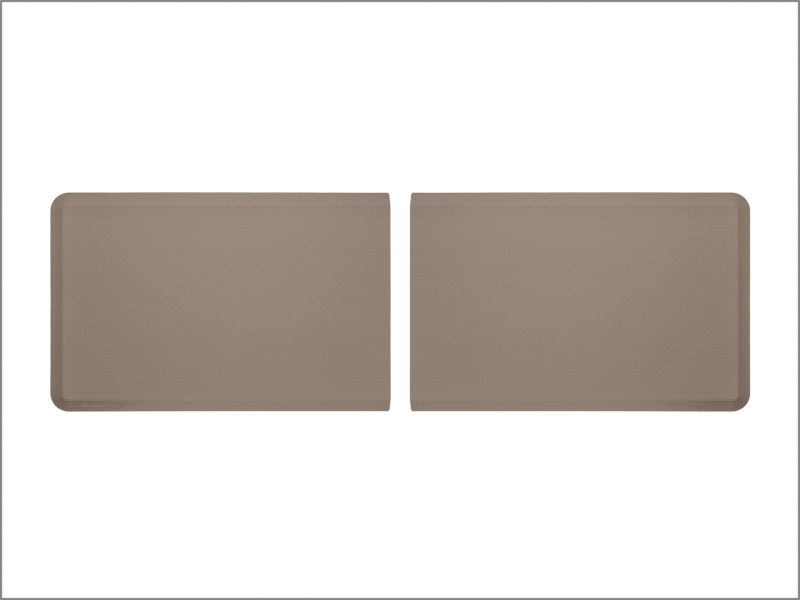 WeatherTech Comfort Mat Connect End Mat 24 x 36in. Woven (2 Qty) - Tan